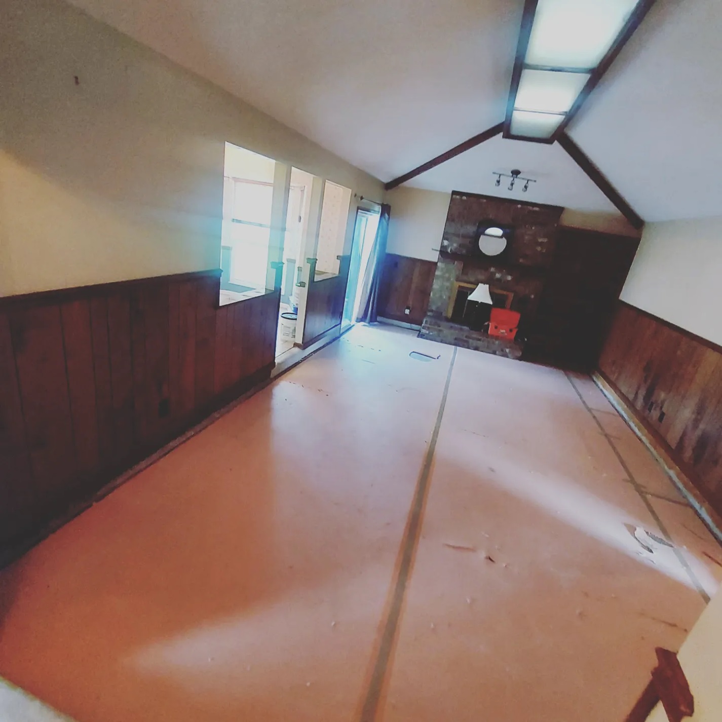 portion of a home remodel